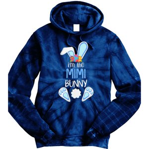 I'm The Mimi Bunny Costume Easter Gift Tie Dye Hoodie