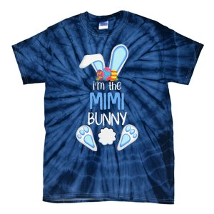 I'm The Mimi Bunny Costume Easter Gift Tie-Dye T-Shirt