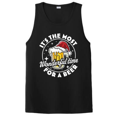 It's The Most Wonderful Time Beer Gift Beer Ing Xmas Gift PosiCharge Competitor Tank