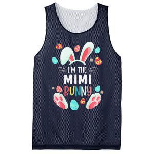 I'm The Mimi Bunny Matching Family Easter Party Mesh Reversible Basketball Jersey Tank