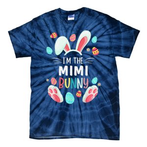 I'm The Mimi Bunny Matching Family Easter Party Tie-Dye T-Shirt