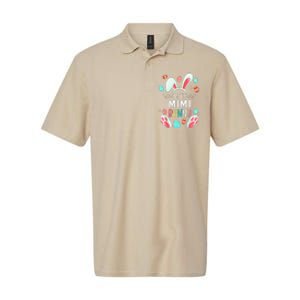 I'm The Mimi Bunny Matching Family Easter Party Softstyle Adult Sport Polo