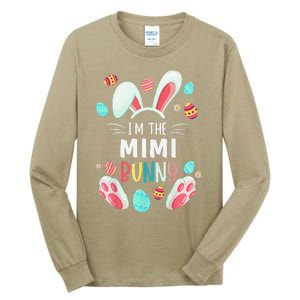 I'm The Mimi Bunny Matching Family Easter Party Tall Long Sleeve T-Shirt