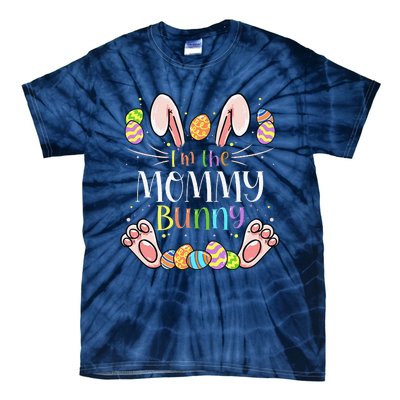 I'm The Mommy Bunny Matching Family Easter Party Tie-Dye T-Shirt