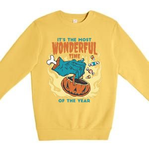 It's The Most Wonderful Time Of The Year Halloween Premium Crewneck Sweatshirt