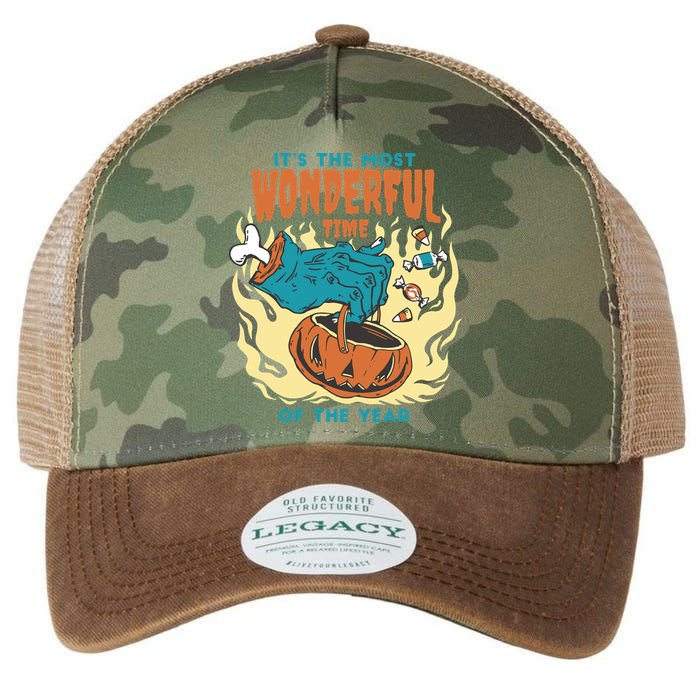 It's The Most Wonderful Time Of The Year Halloween Legacy Tie Dye Trucker Hat