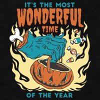 It's The Most Wonderful Time Of The Year Halloween Ladies PosiCharge Tri-Blend Wicking Tank