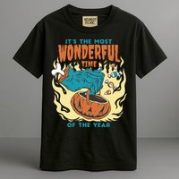 It's The Most Wonderful Time Of The Year Halloween Garment-Dyed Heavyweight T-Shirt