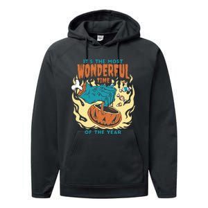 It's The Most Wonderful Time Of The Year Halloween Performance Fleece Hoodie