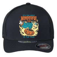 It's The Most Wonderful Time Of The Year Halloween Flexfit Unipanel Trucker Cap