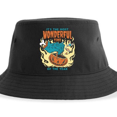 It's The Most Wonderful Time Of The Year Halloween Sustainable Bucket Hat