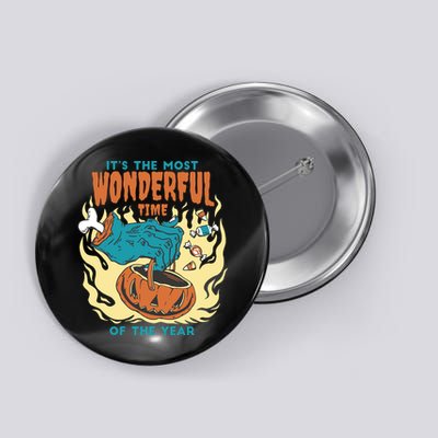 It's The Most Wonderful Time Of The Year Halloween Button