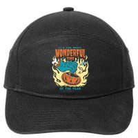 It's The Most Wonderful Time Of The Year Halloween 7-Panel Snapback Hat
