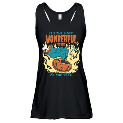 It's The Most Wonderful Time Of The Year Halloween Ladies Essential Flowy Tank