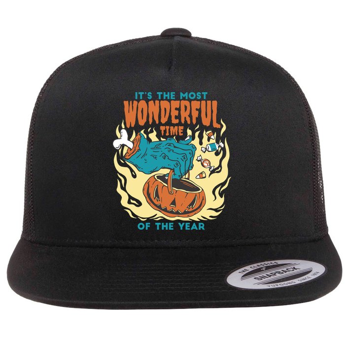 It's The Most Wonderful Time Of The Year Halloween Flatbill Hat