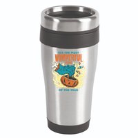 It's The Most Wonderful Time Of The Year Halloween 16oz Travel Tumbler
