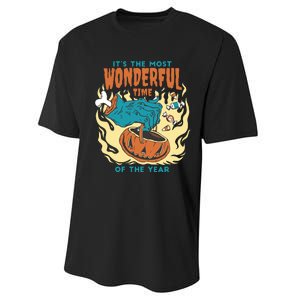 It's The Most Wonderful Time Of The Year Halloween Performance Sprint T-Shirt