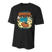 It's The Most Wonderful Time Of The Year Halloween Youth Performance Sprint T-Shirt