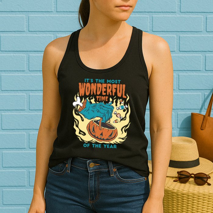 It's The Most Wonderful Time Of The Year Halloween Womens Tank Top