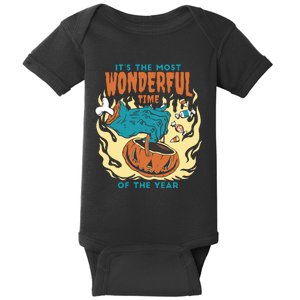 It's The Most Wonderful Time Of The Year Halloween Baby Bodysuit