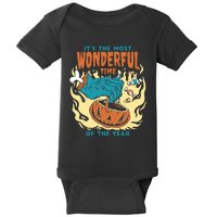 It's The Most Wonderful Time Of The Year Halloween Baby Bodysuit