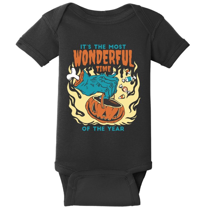 It's The Most Wonderful Time Of The Year Halloween Baby Bodysuit