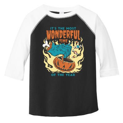 It's The Most Wonderful Time Of The Year Halloween Toddler Fine Jersey T-Shirt