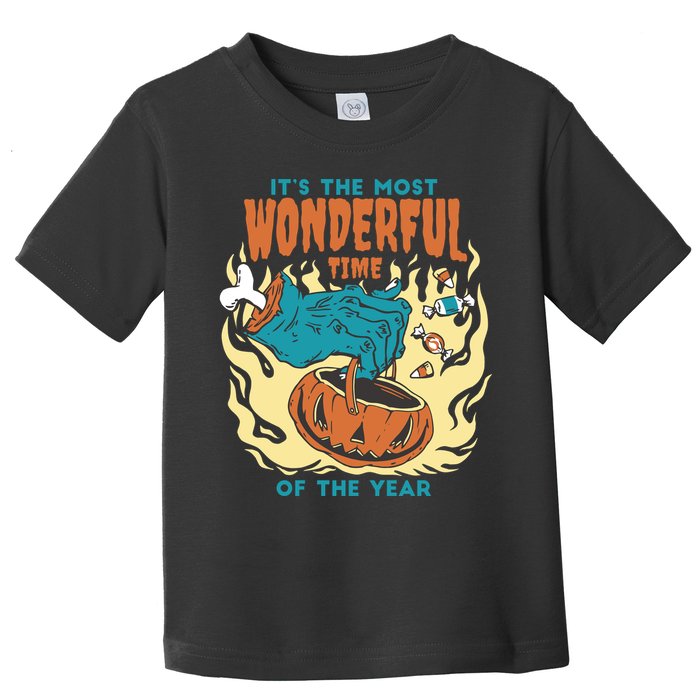It's The Most Wonderful Time Of The Year Halloween Toddler T-Shirt
