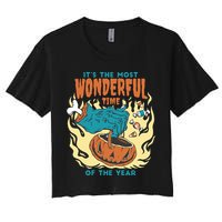It's The Most Wonderful Time Of The Year Halloween Crop Top