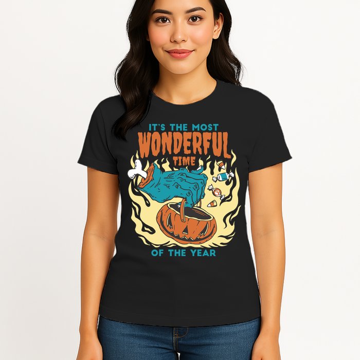 It's The Most Wonderful Time Of The Year Halloween Womens T-Shirt