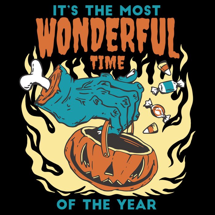 It's The Most Wonderful Time Of The Year Halloween Wool Snapback Cap