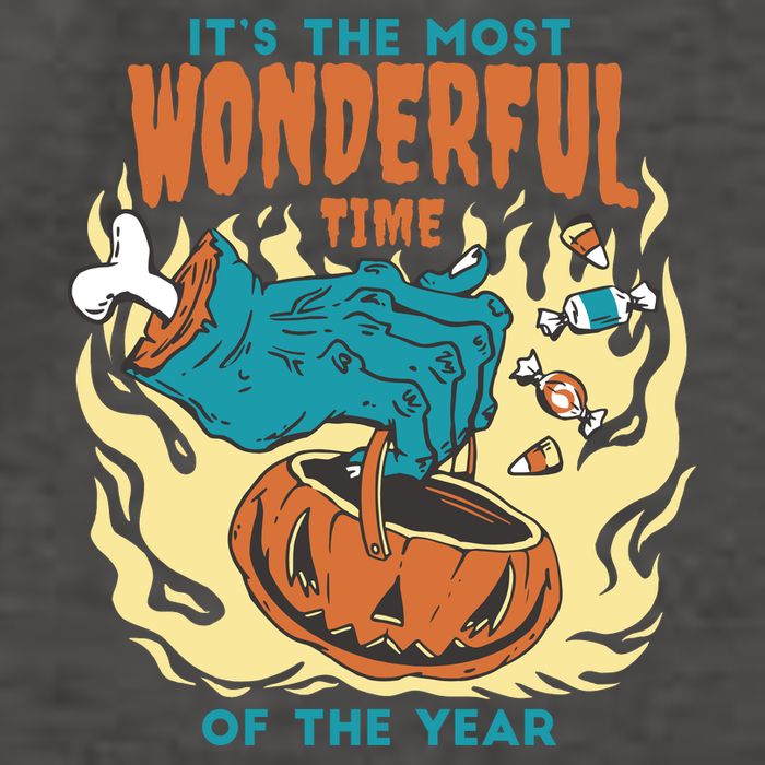It's The Most Wonderful Time Of The Year Halloween Vector Backpack