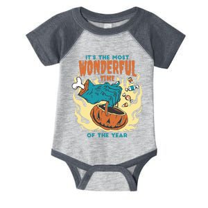 It's The Most Wonderful Time Of The Year Halloween Infant Baby Jersey Bodysuit