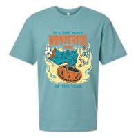 It's The Most Wonderful Time Of The Year Halloween Sueded Cloud Jersey T-Shirt