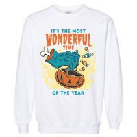 It's The Most Wonderful Time Of The Year Halloween Garment-Dyed Sweatshirt