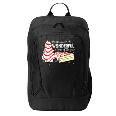 Its The Most Wonderful Time Of The Year Christmas Cake City Backpack