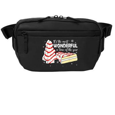 Its The Most Wonderful Time Of The Year Christmas Cake Crossbody Pack