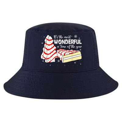 Its The Most Wonderful Time Of The Year Christmas Cake Cool Comfort Performance Bucket Hat