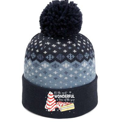 Its The Most Wonderful Time Of The Year Christmas Cake The Baniff Cuffed Pom Beanie