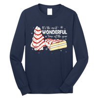 Its The Most Wonderful Time Of The Year Christmas Cake Long Sleeve Shirt