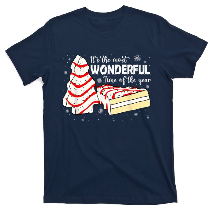 Its The Most Wonderful Time Of The Year Christmas Cake T-Shirt