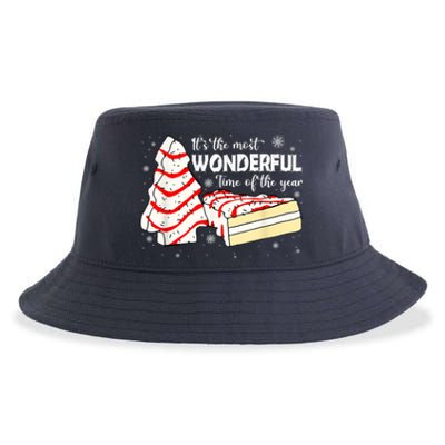 Its The Most Wonderful Time Of The Year Christmas Cake Sustainable Bucket Hat