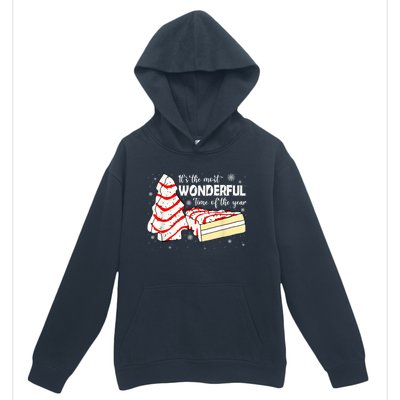 Its The Most Wonderful Time Of The Year Christmas Cake Urban Pullover Hoodie