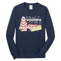 Its The Most Wonderful Time Of The Year Christmas Cake Tall Long Sleeve T-Shirt