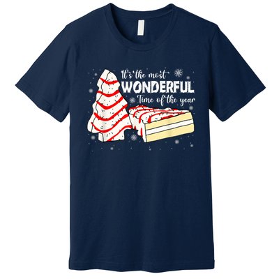 Its The Most Wonderful Time Of The Year Christmas Cake Premium T-Shirt