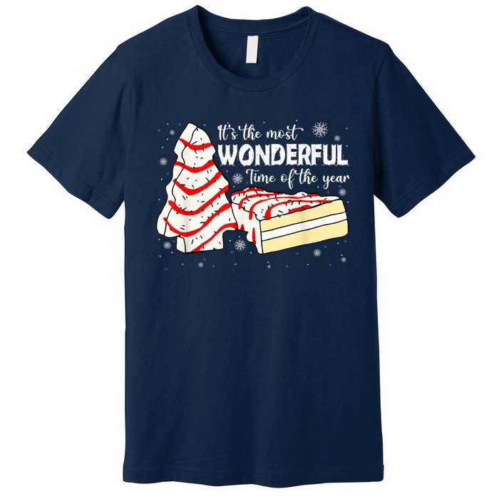 Its The Most Wonderful Time Of The Year Christmas Cake Premium T-Shirt