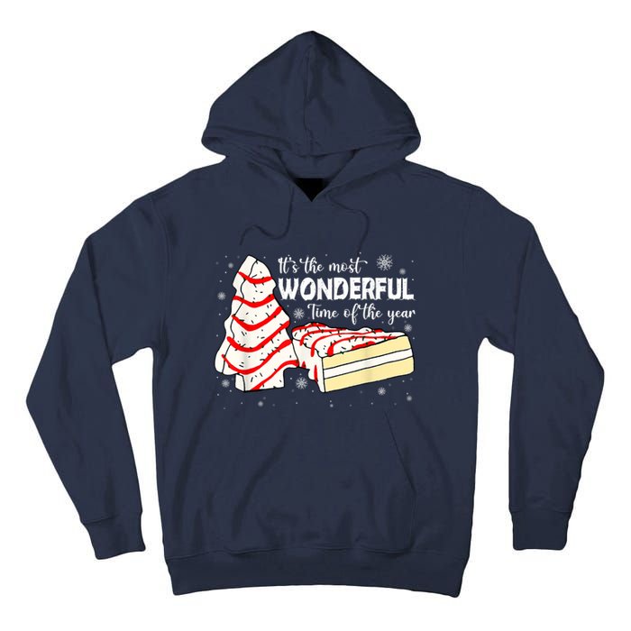 Its The Most Wonderful Time Of The Year Christmas Cake Tall Hoodie