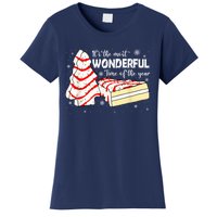 Its The Most Wonderful Time Of The Year Christmas Cake Women's T-Shirt