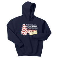 Its The Most Wonderful Time Of The Year Christmas Cake Kids Hoodie