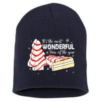 Its The Most Wonderful Time Of The Year Christmas Cake Short Acrylic Beanie